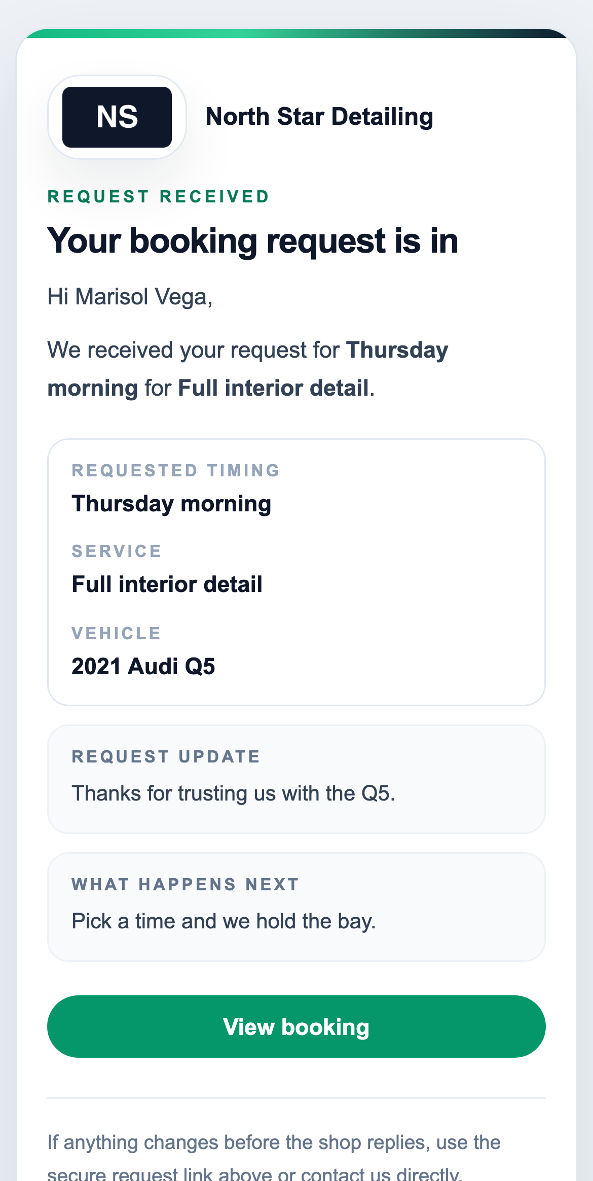 Branded Emails on mobile